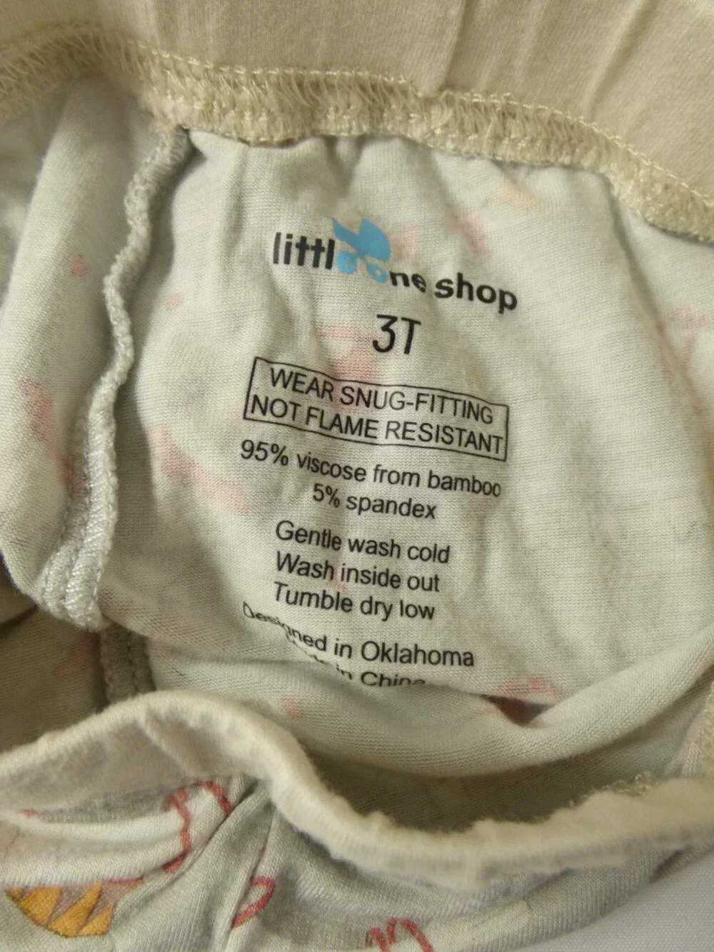 Little One Shop Bamboo Two-Piece Set Bundle, Size 3T
